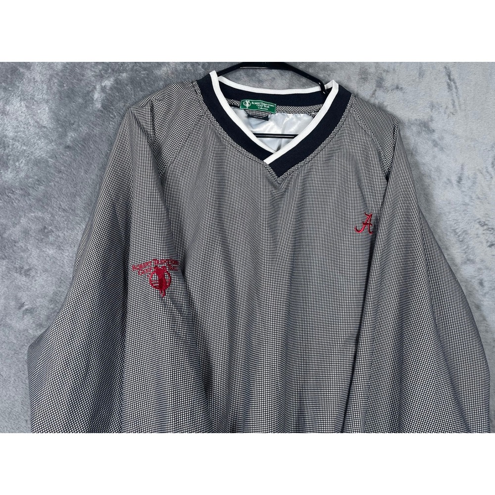 Robert Trent Jones Golf Trail Alabama Crimson Tide Windbreaker Pullover Mens XXL